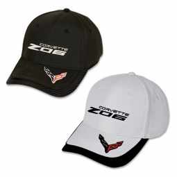 Z06 Flag Accent Baseball Cap Hat For C8 Corvette Z06